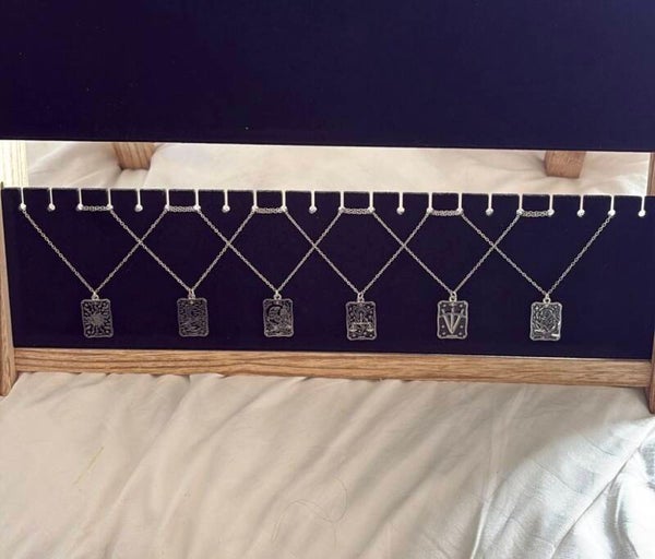 Mystery Tarot Card Style Necklace