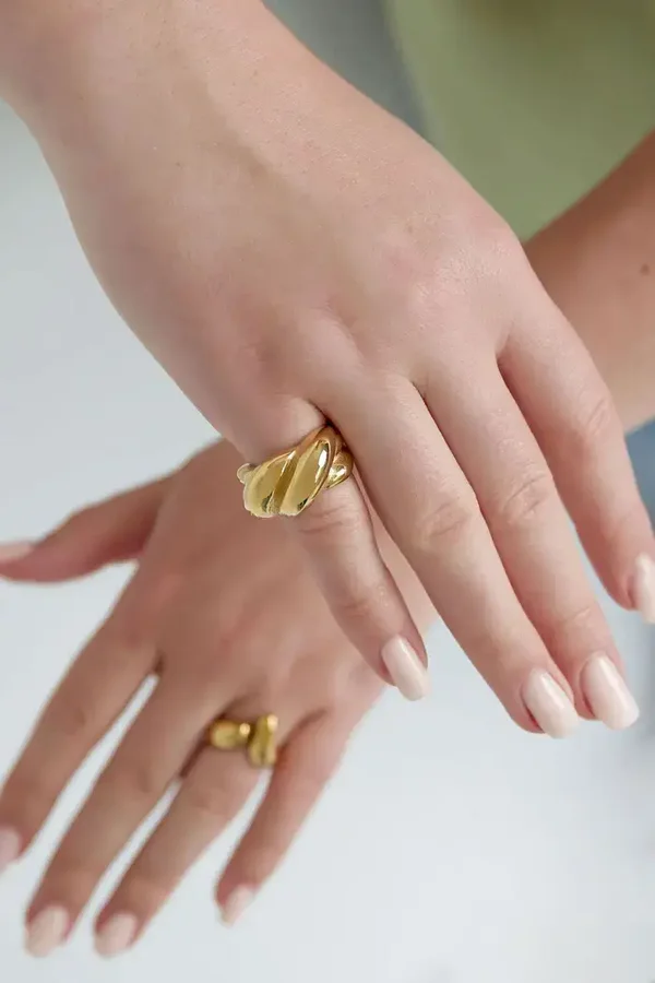 Fine line oorbellen - Zilver kleur