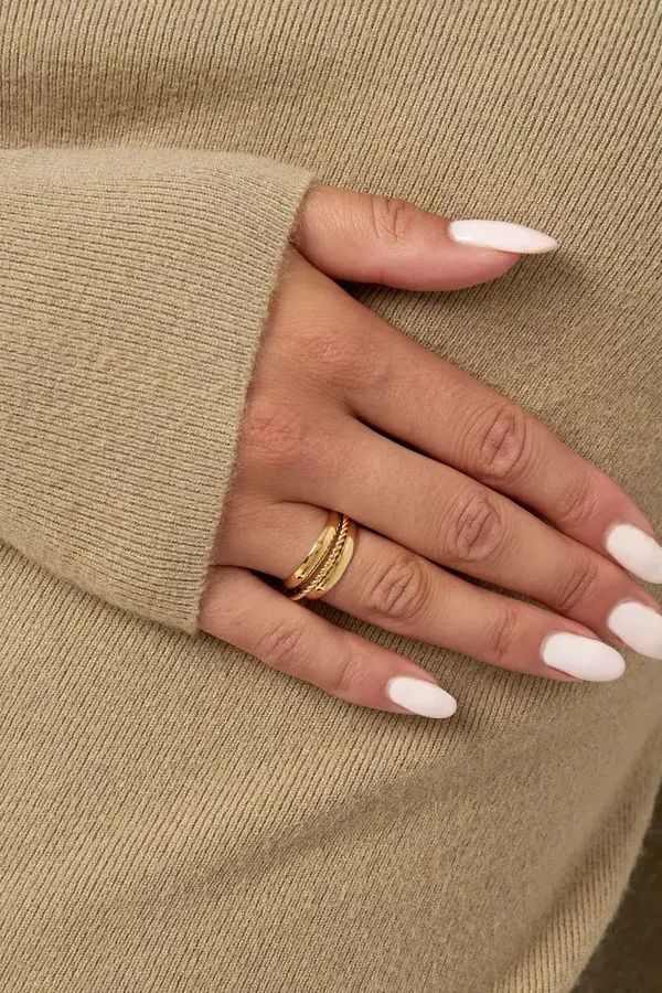 Triple Rings ring - Goud kleur