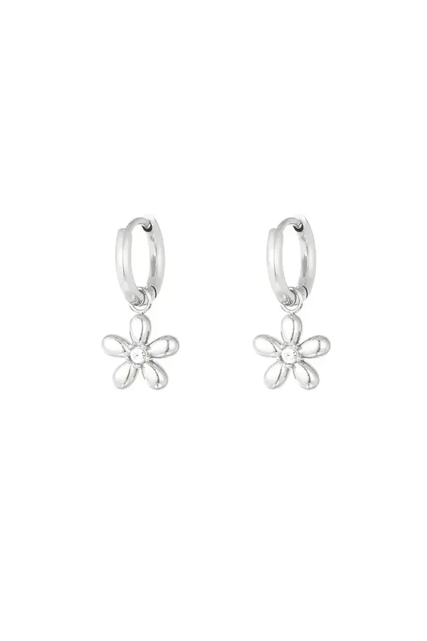 Earrings daisy doo - silver
