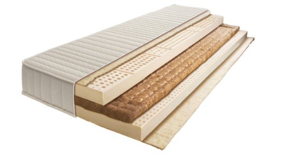 Joka - Modell : Stroh -7510/2,3  Naturlatex Matratze , Modell 2026 , Sondergrößen bestellbar
