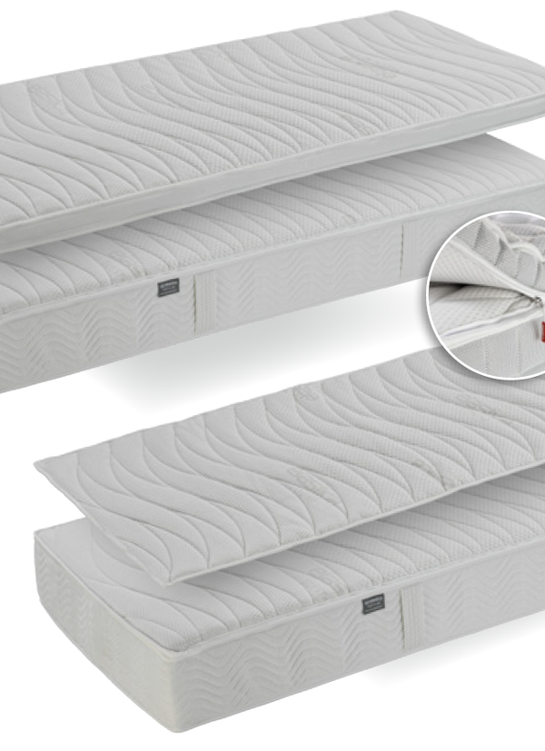 Elastica Opal 19 Wende Comfort FIX - IT , mit angezippten Unterbett , Modell 2025