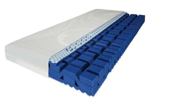 Joka Modell Flexinet Sensitive 6525/2,3 (bis 140x220) und 2525/2,3,8 (ab 160x200) Komfort - und Kaltschaumstege - Modell 2025