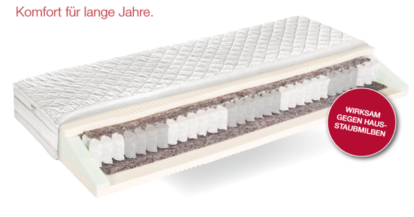elastica viva spring 330 Taschenfederkernmatratze , Modell 2025