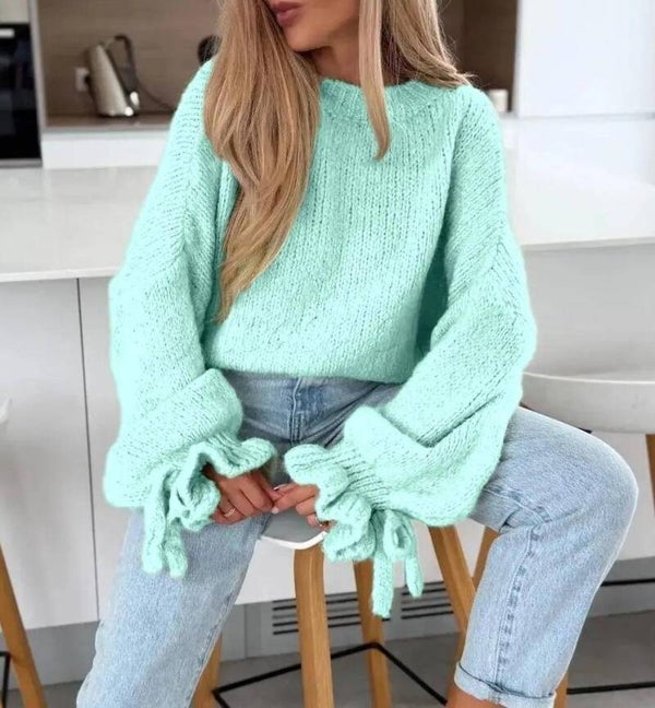 Trui in mooie kleur mint