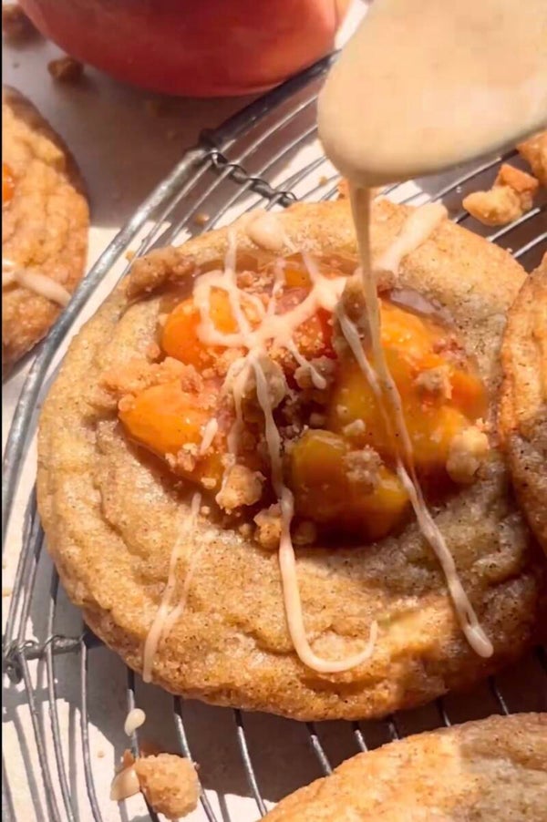 Peach Cobbler Kookie