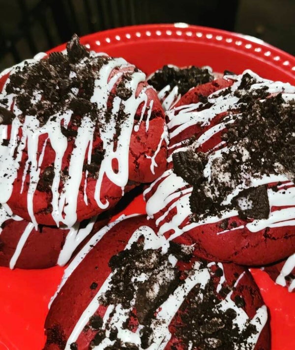 Red Velvet Stuffed Kookie