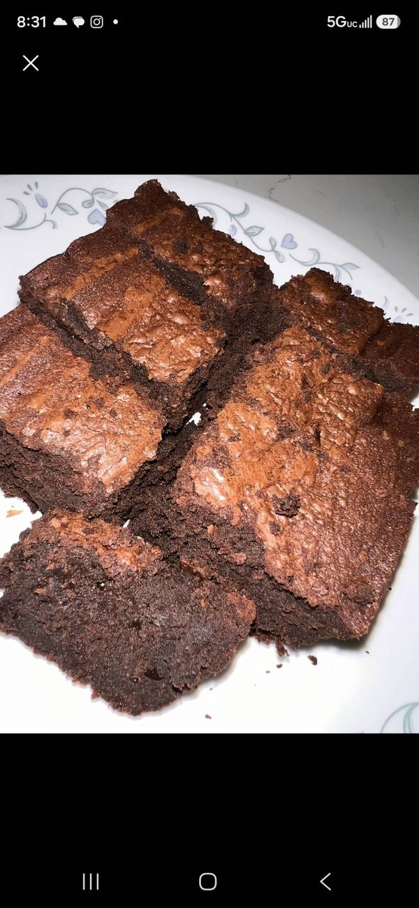 Brownie Bites with Nutella