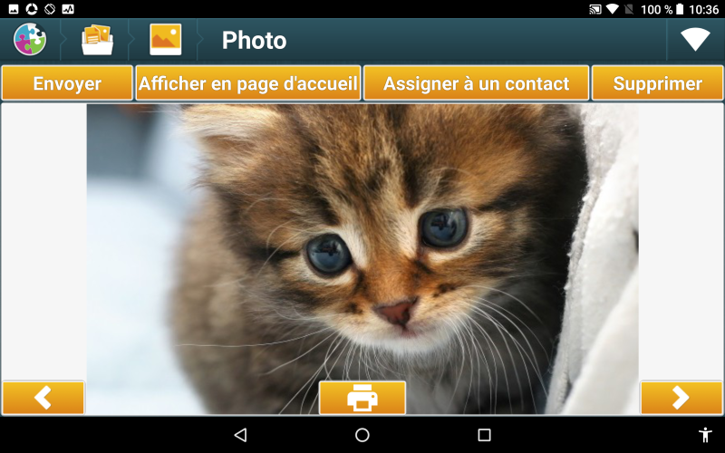 Sur les tablettes Seniors Numériques, les photos et documents sont tous classé dans un dossier unique facilement accessible. Prendre et envoyer des photos ou en recevoir ne pose plus aucun problème sur les tablettes Seniors Numériques