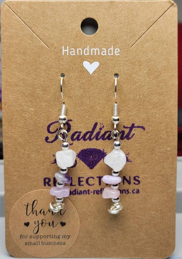 Shades of Violet Earrings