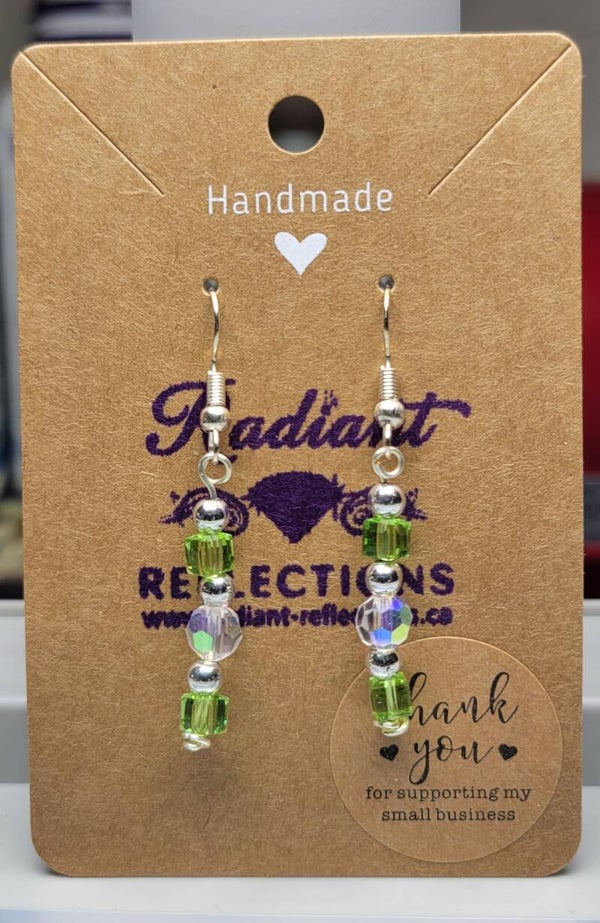 Shades of Green Earrings