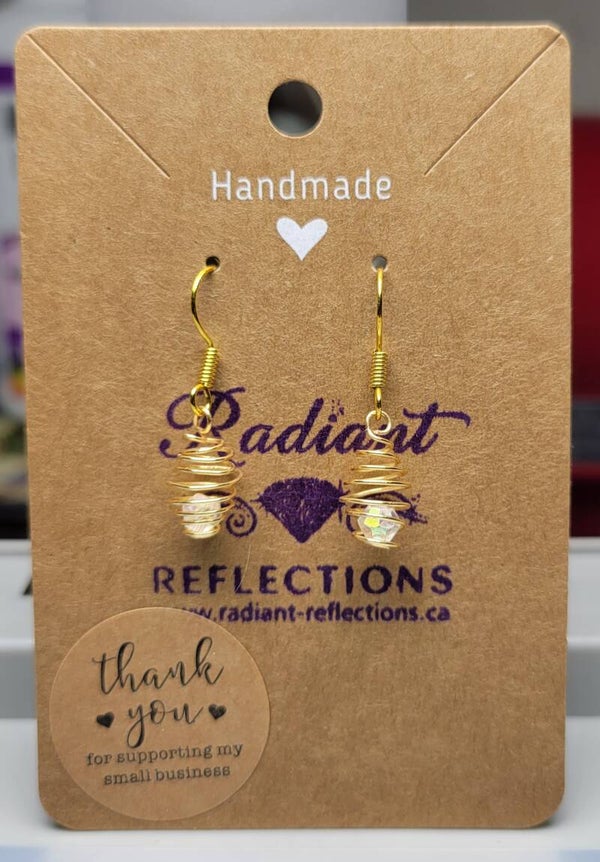 Caged Ball Earrings