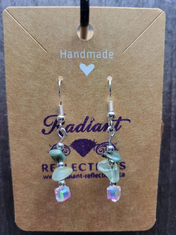 Shades of Green Earrings