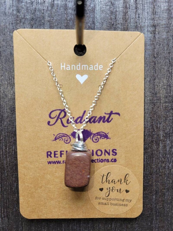 Goldstone Necklace