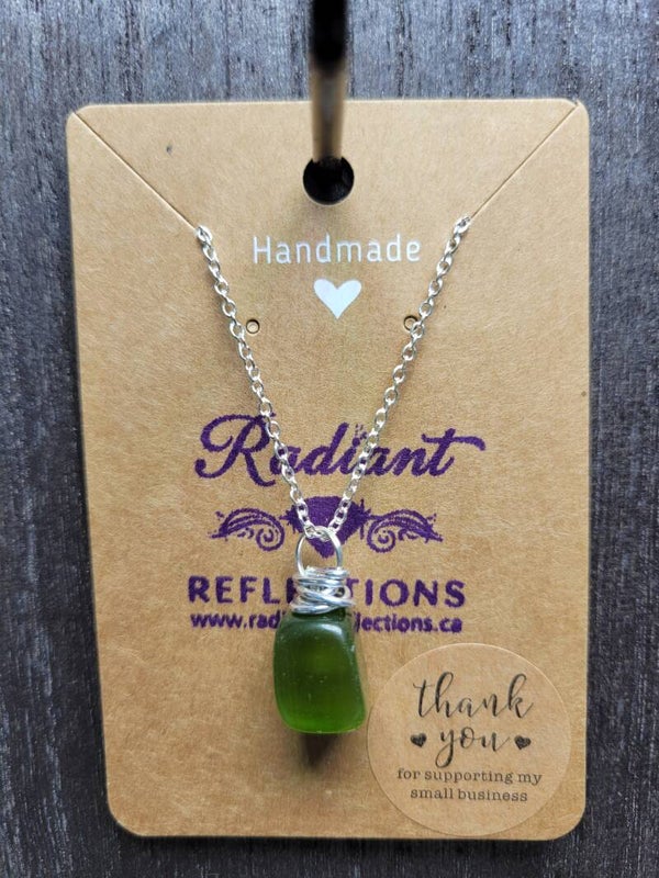 Green Cat Eye Necklace