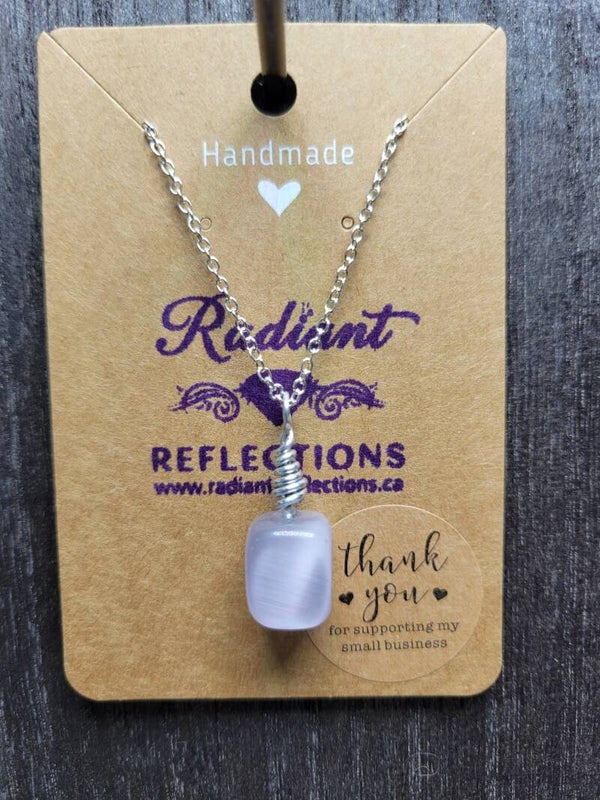 Lavender Quartz Necklace