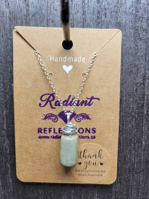 Grey Jasper Necklace