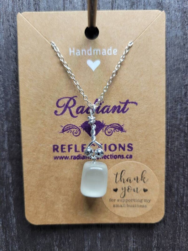 Clear Quartz Twist Necklace