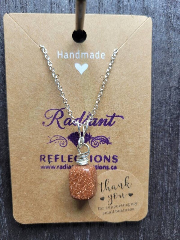 Goldstone Necklace