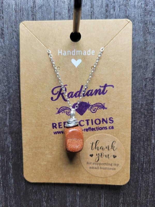 Goldstone Necklace