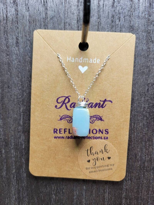 Blue Quartz Necklace