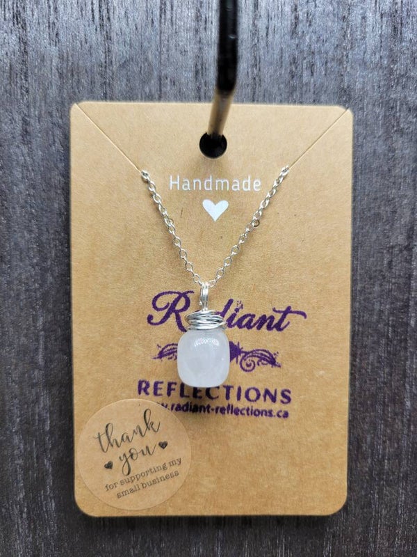 White Quartz Necklace