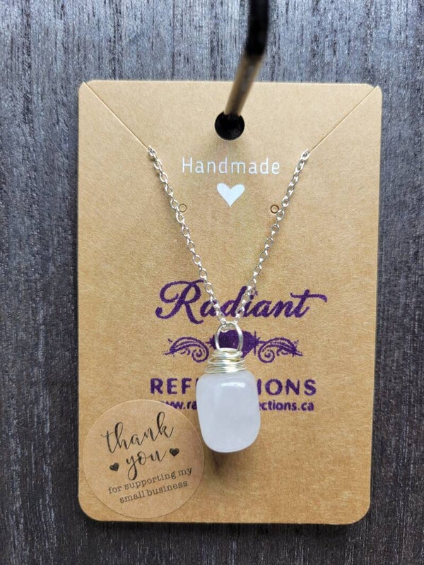 White Quartz Necklace