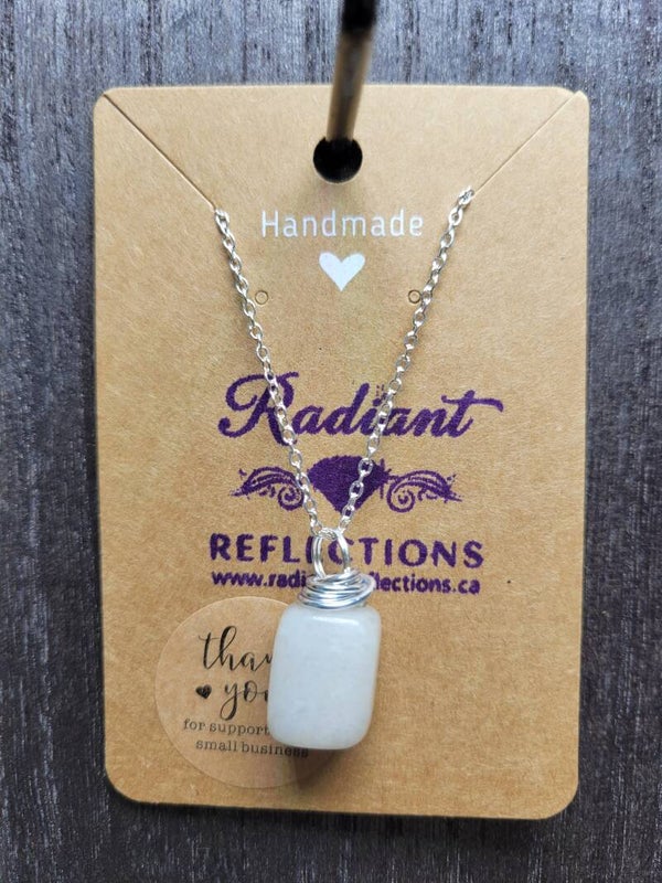 White Quartz Necklace