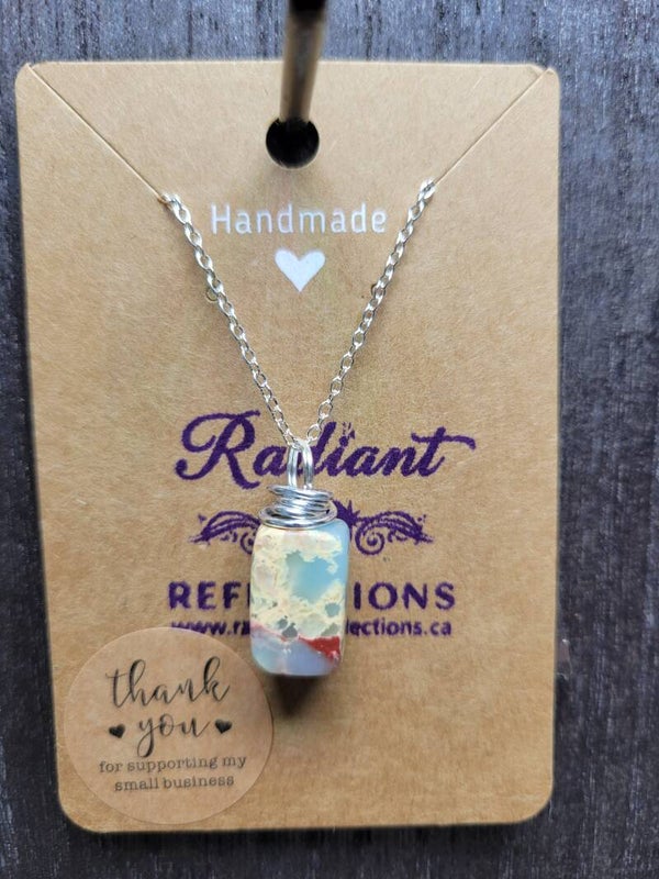 Cloudburst Stone Necklace