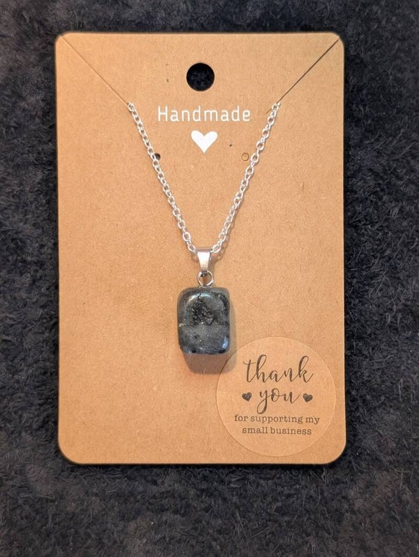 Black Quartz Necklace