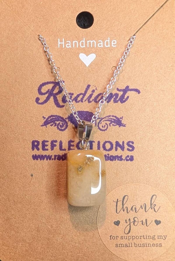 Caramel Agate Necklace