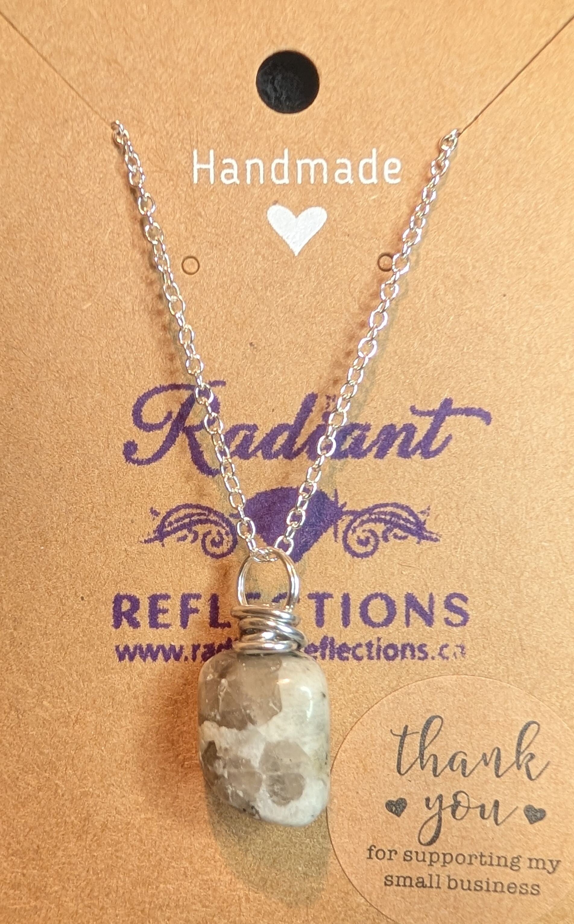 Caramel Rhodonite Necklace