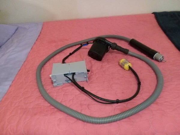 Air cooled cutter/grinder