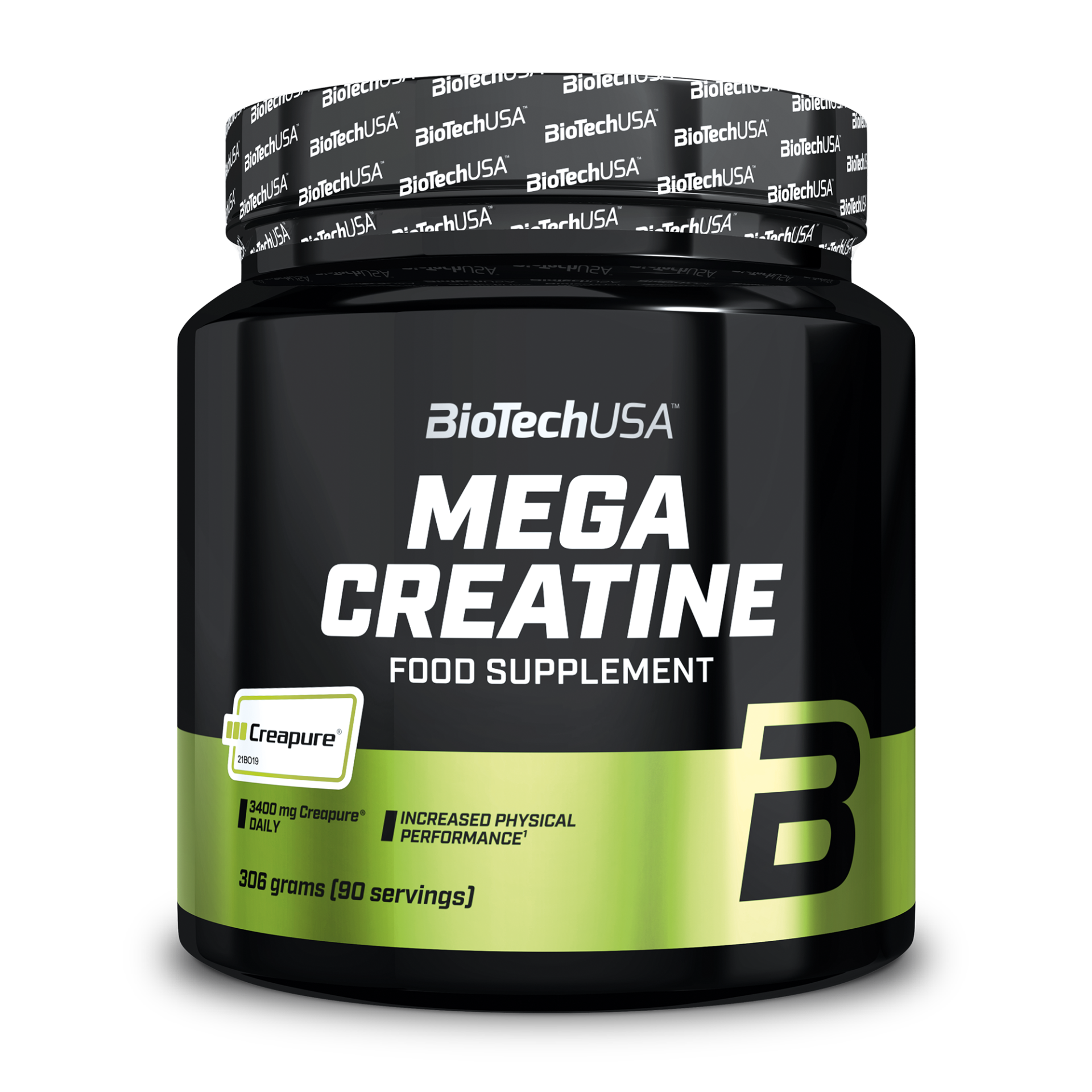Mega Creatine - 306 g ohne geschmack