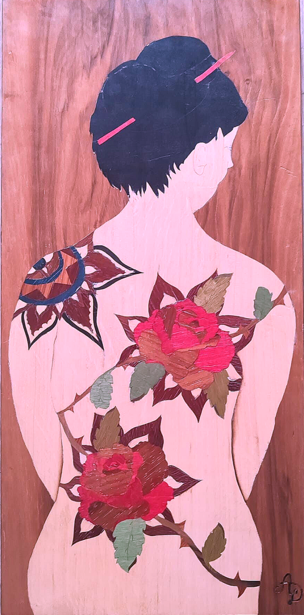 geisha tatouée