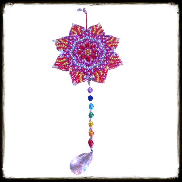 attrape-rêves Mandala fleur