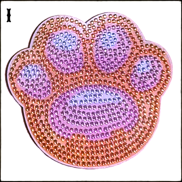 Dessous de verre pattes de chats