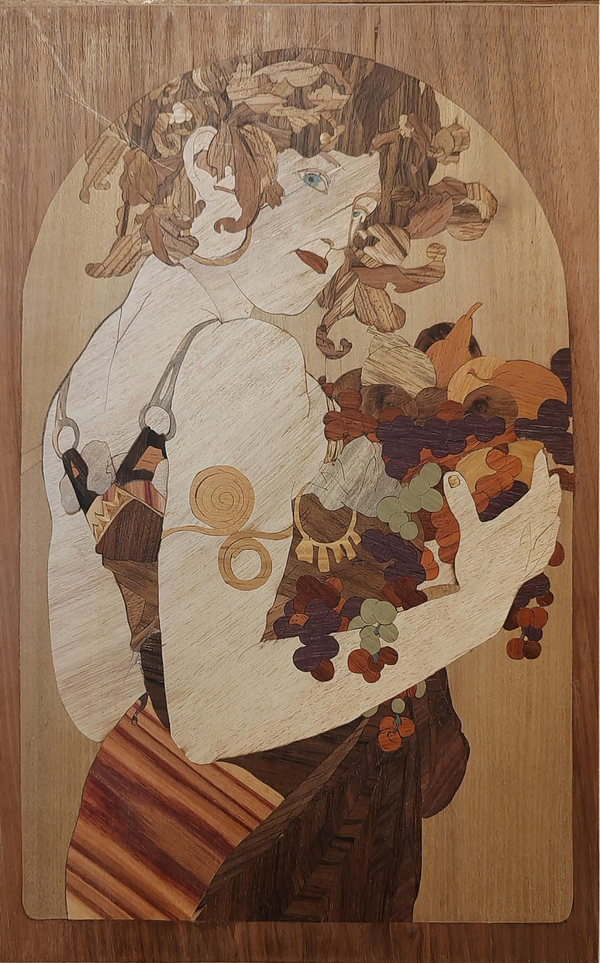 La dame a la corbeille de fruits