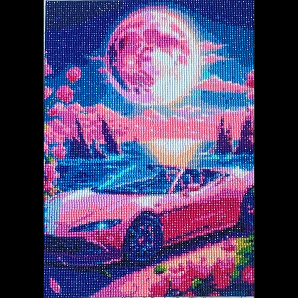 Toile voiture de sport