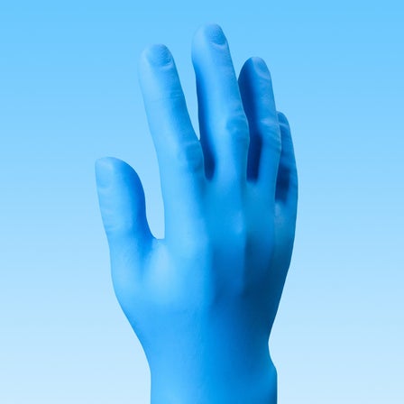 Blue Nitrile Gloves