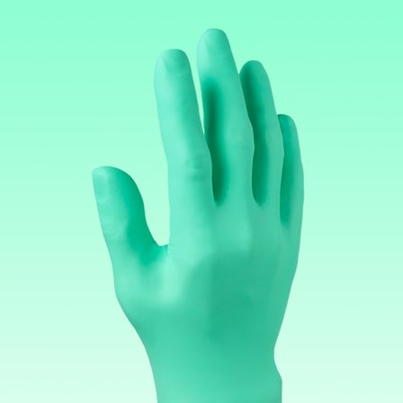 Green Nitrile Gloves