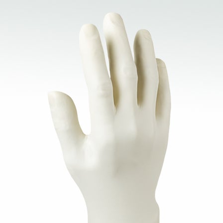 White Nitrile Gloves