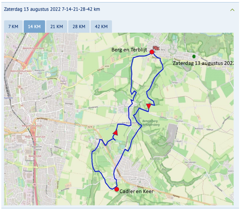 Zaterdag 13 augustus 2022
