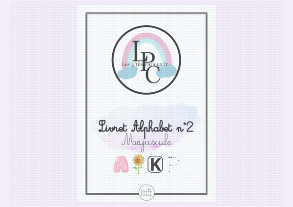 Livret l'Alphabet N°2 majuscule