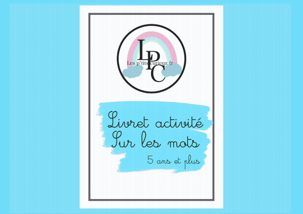 Livret Activité sur les mots
