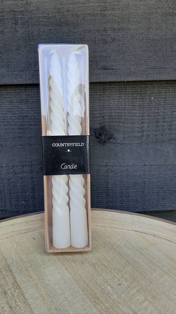 Countryfield kaars luxe creme 20cm