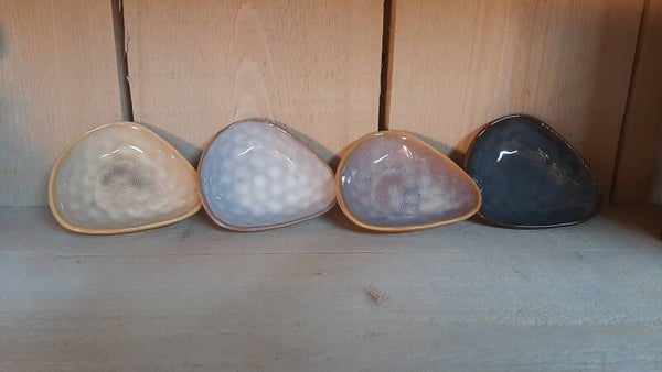 Amberschaaltje porselein assorti