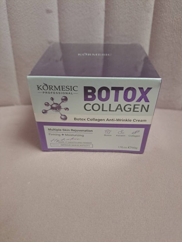 Crema facial anti edad botox colagen