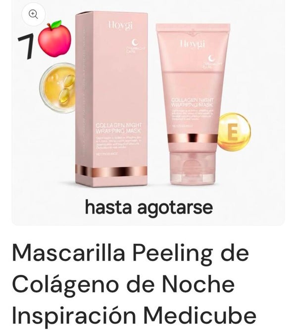 Mascarilla noche colageno