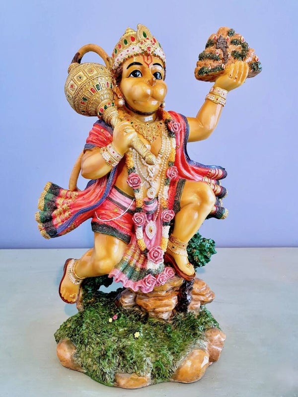 Hanuman beeld color 33 cm